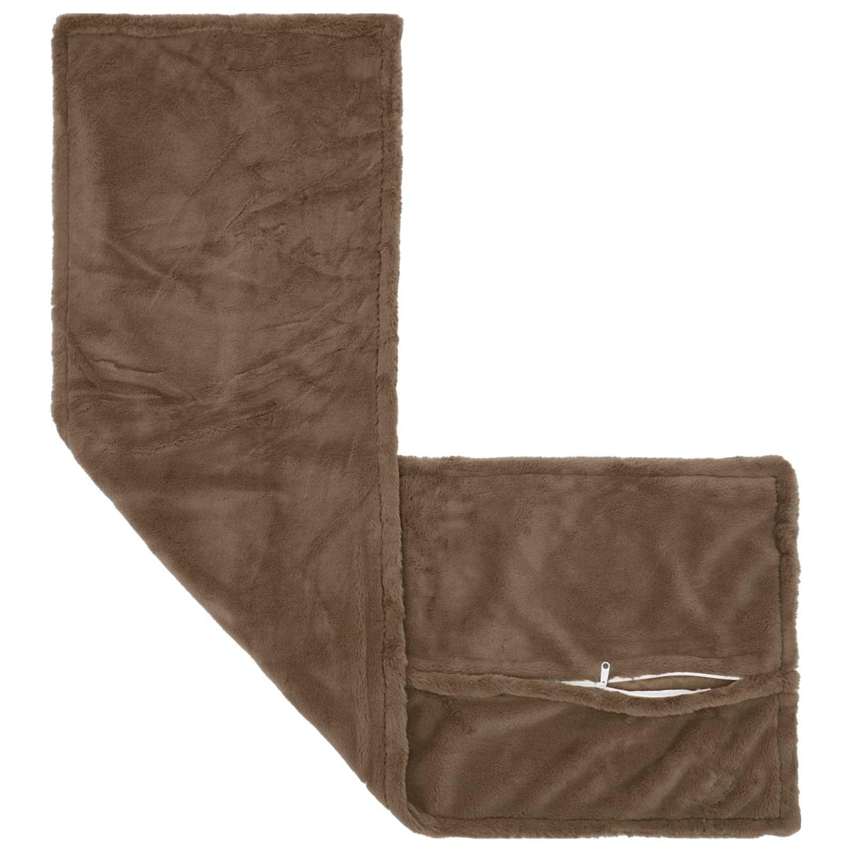 Cushion Cover 2 pcs HOUTEN Light Brown 40 x 145 cm
