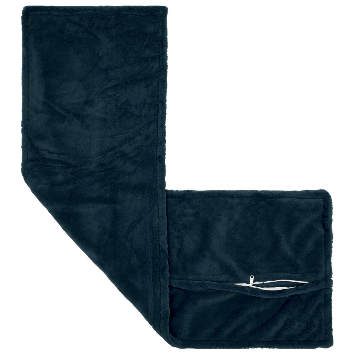 Cushion Cover 2 pcs HOUTEN Navy Blue 40 x 145 cm
