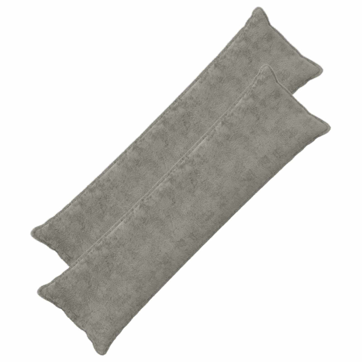 Cushion Cover 2 pcs HOUTEN Light Grey 40 x 145 cm