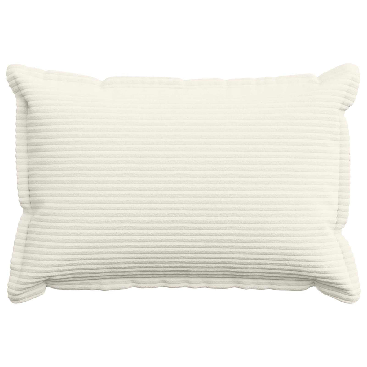 Cushion Cover 2 pcs HOUTEN Cream 40 x 60 cm Corduroy