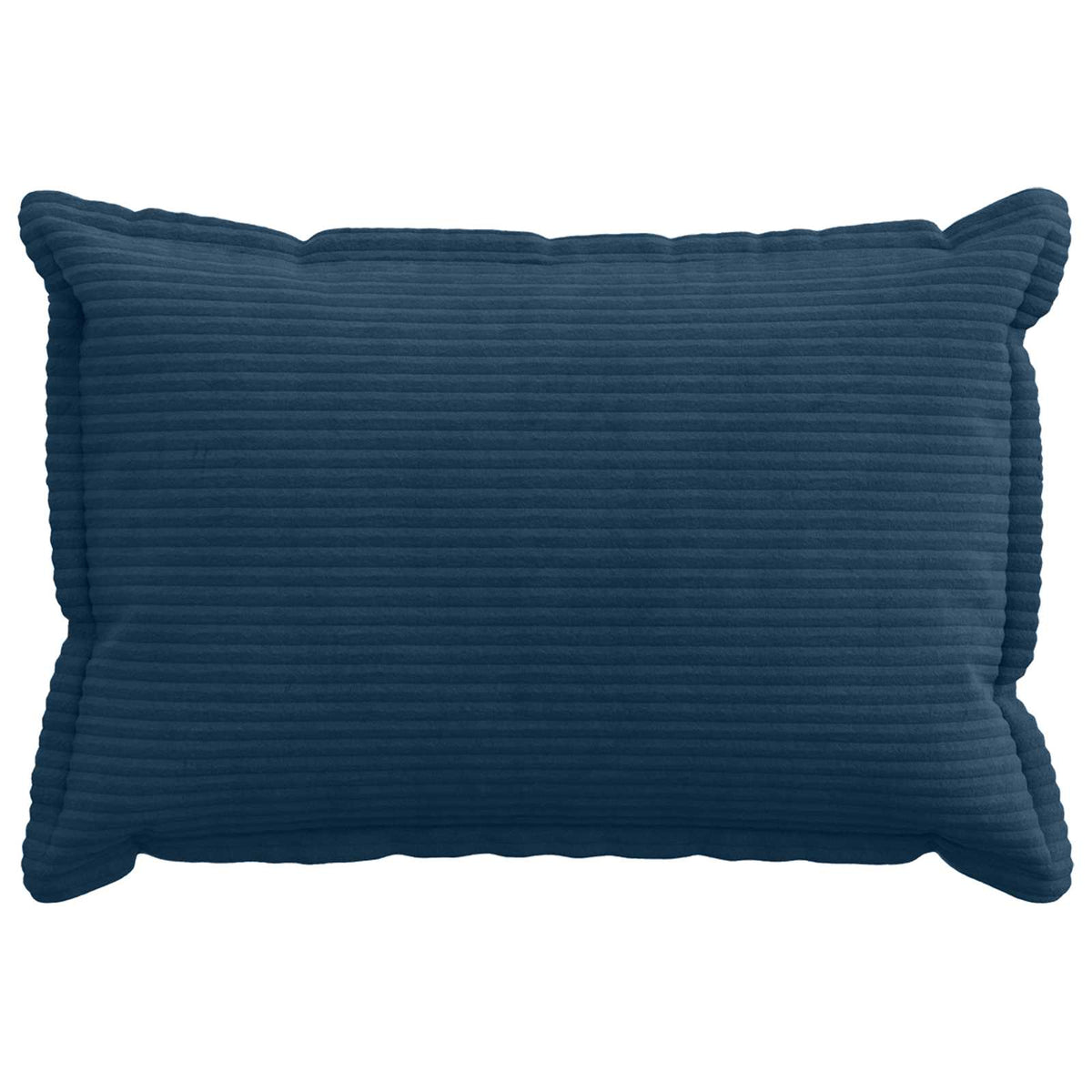Cushion Cover 2 pcs HOUTEN Navy Blue 40 x 60 cm Corduroy