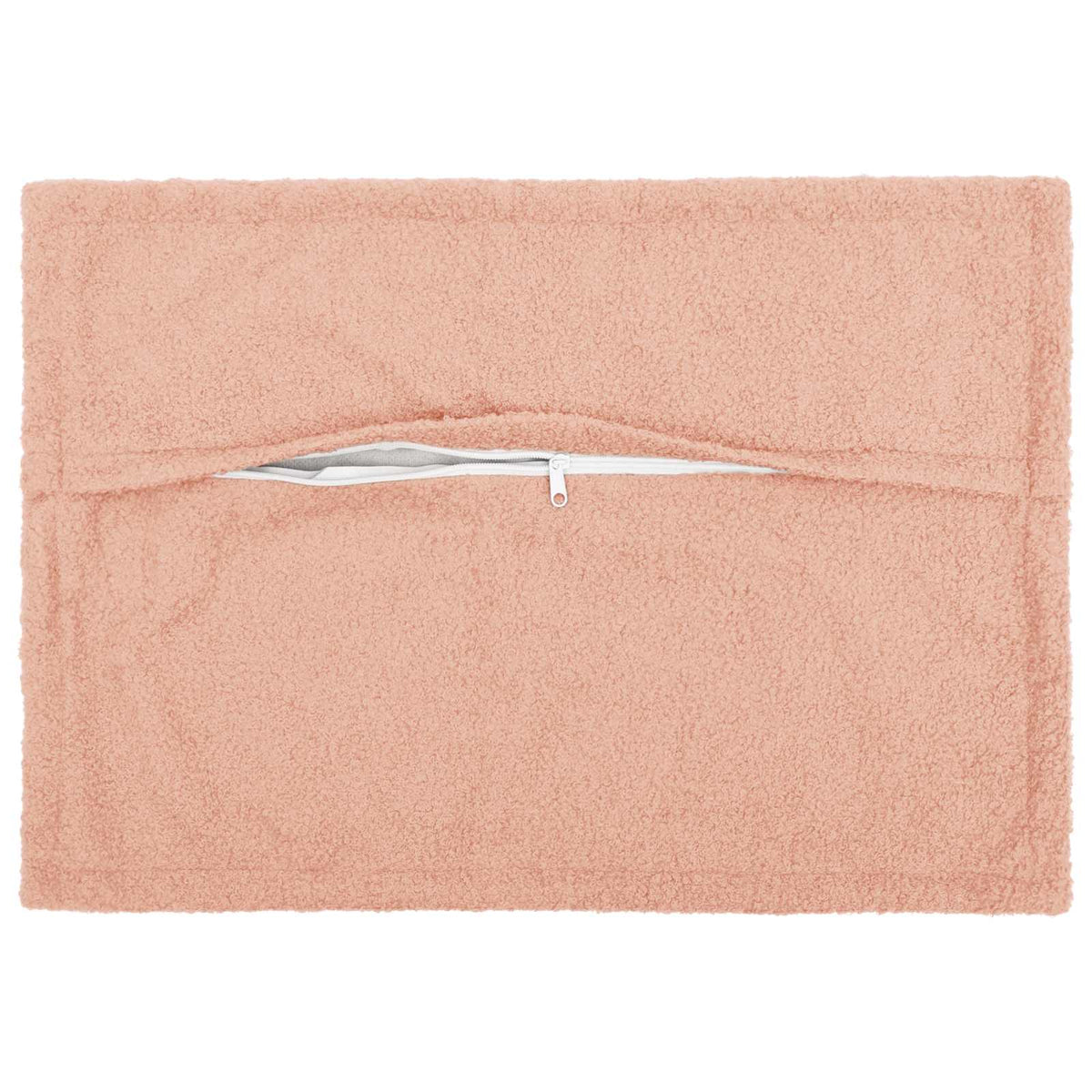Cushion Cover 6 pcs HOUTEN Pink 40 x 60 cm Bouclé