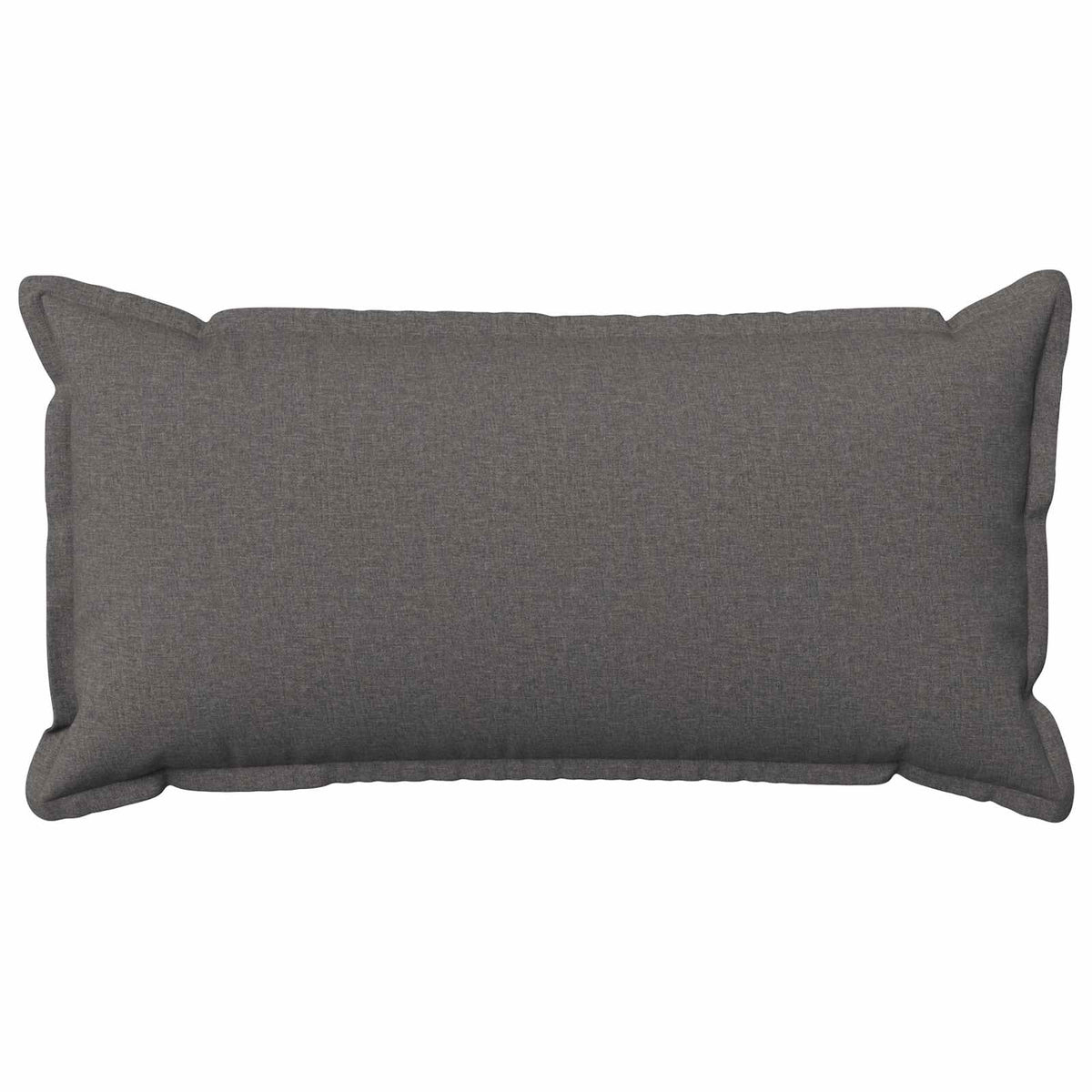 Cushion Cover 6 pcs HOUTEN Light Grey 40 x 70 cm Faux Linen