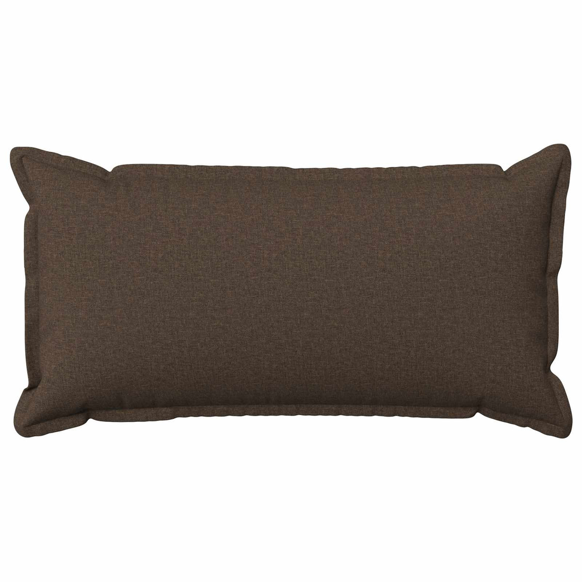 Cushion Cover 6 pcs HOUTEN Taupe 40 x 70 cm Faux Linen