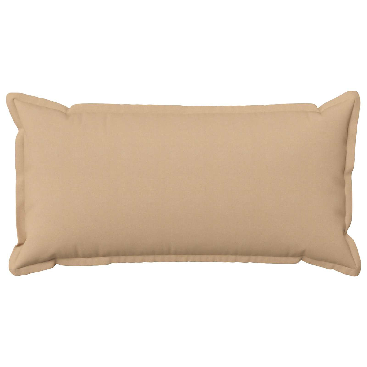 Cushion Cover 6 pcs HOUTEN Cream 40 x 70 cm Faux Linen