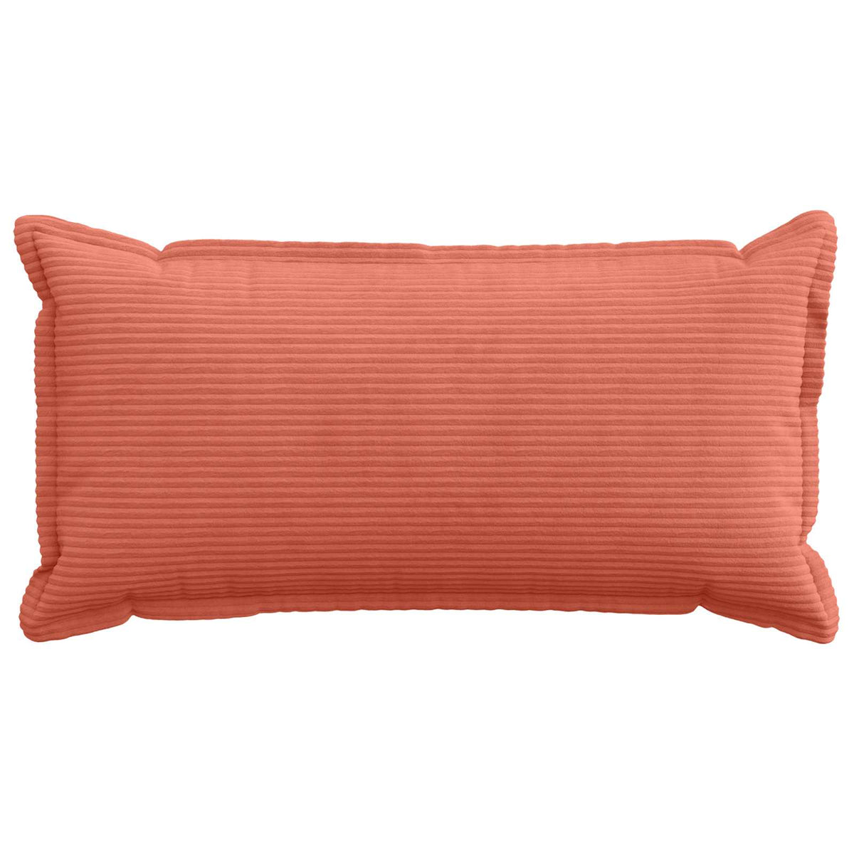 Cushion Cover 6 pcs HOUTEN Red Orange 40 x 70 cm Corduroy