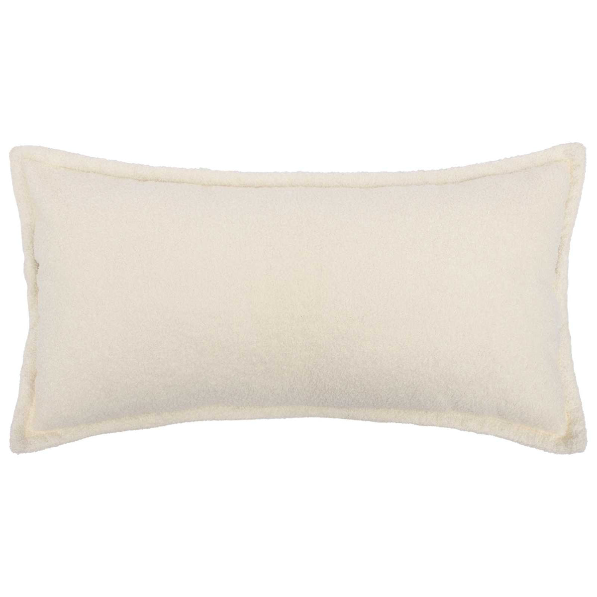 Cushion Cover 6 pcs HOUTEN Cream 40 x 70 cm Bouclé