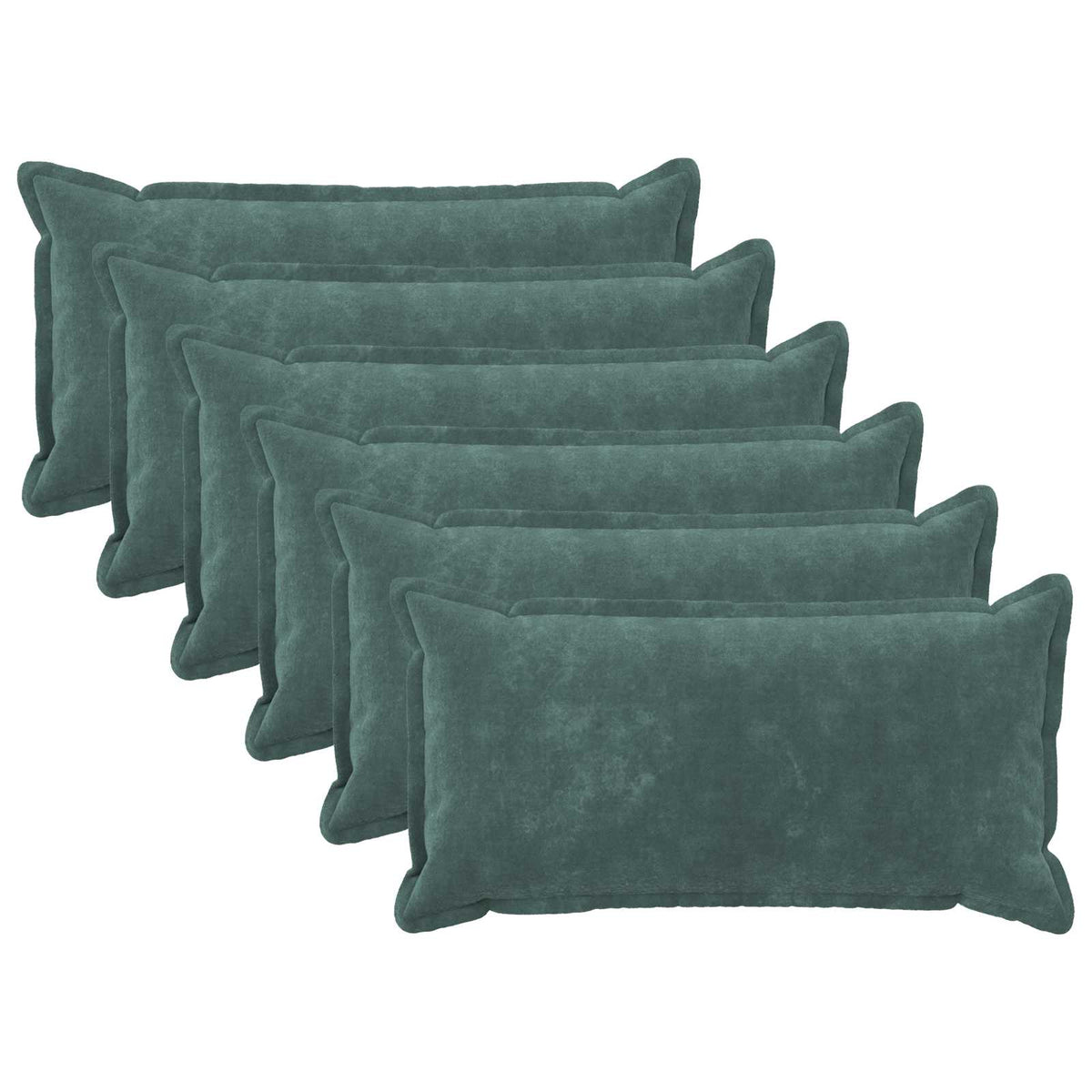 Cushion Cover 6 pcs HOUTEN Sea Blue 40 x 70 cm