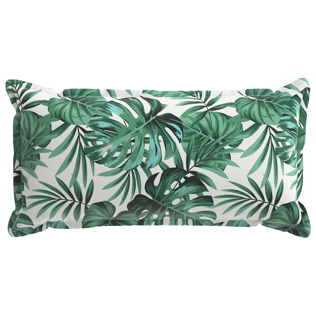 Cushion Cover 2 pcs HOUTEN Leaf Pattern 40 x 70 cm Polyester