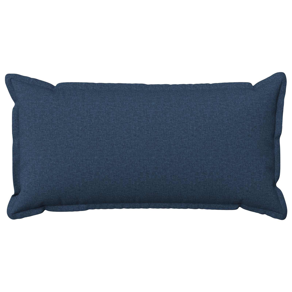 Cushion Cover 6 pcs HOUTEN Blue 40 x 80 cm Faux Linen