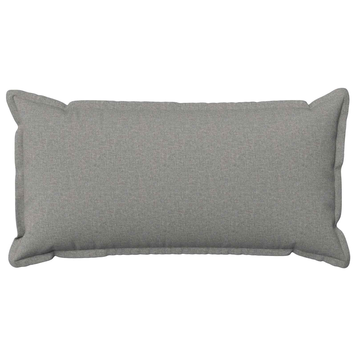 Cushion Cover 12 pcs HOUTEN Cloud Grey 40 x 80 cm Faux Linen