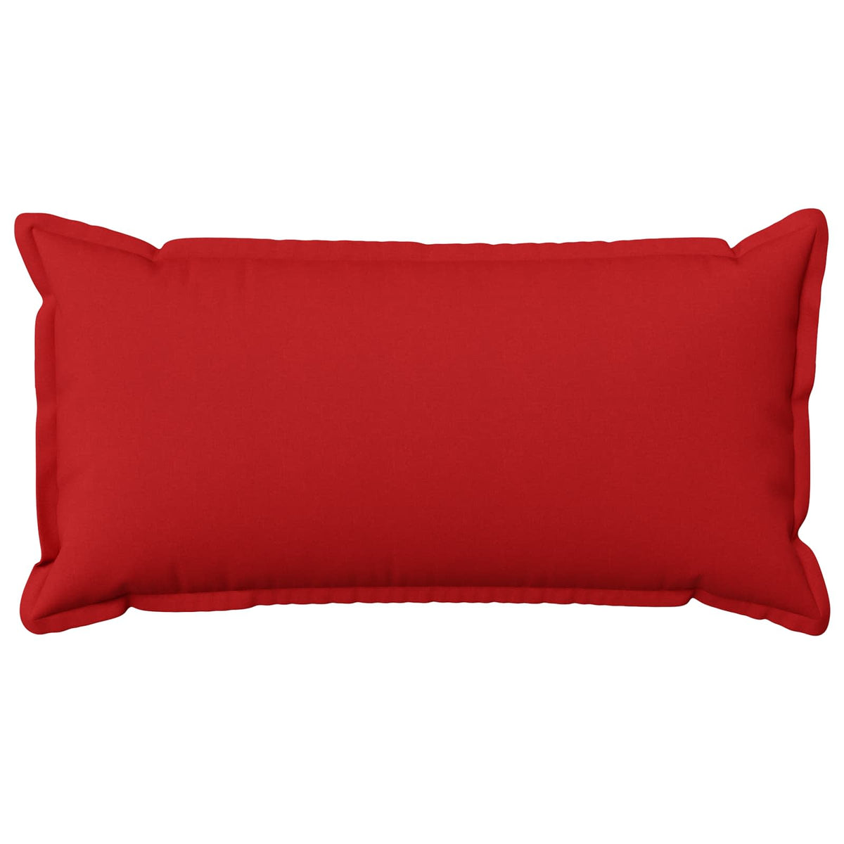 Cushion Cover 6 pcs HOUTEN Red 40 x 80 cm Faux Linen