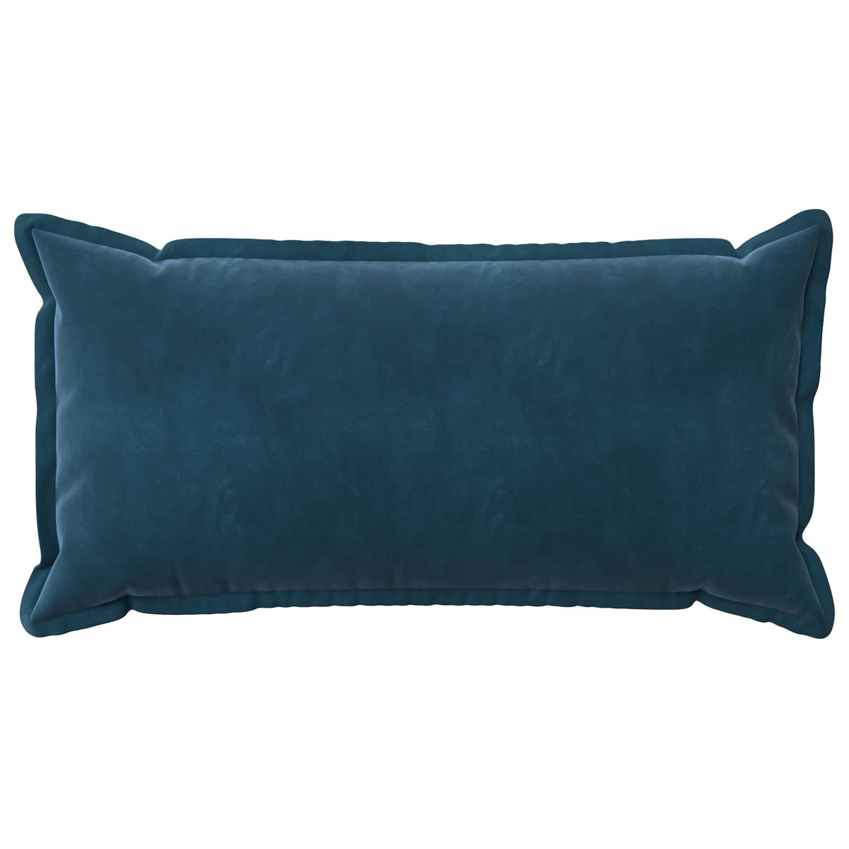 Cushion Cover 2 pcs HOUTEN Blue 40 x 80 cm Velvet