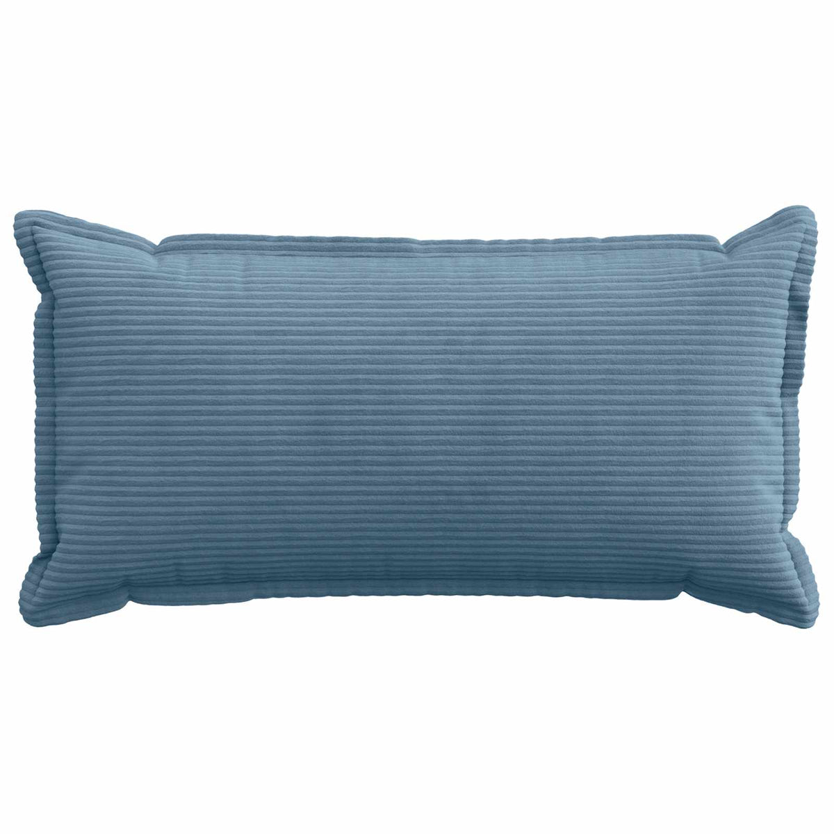 Cushion Cover 12 pcs HOUTEN Blue 40 x 80 cm Corduroy