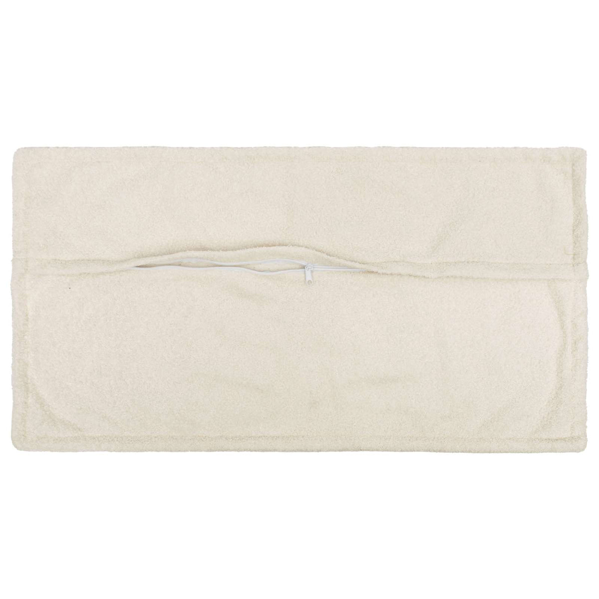 Cushion Cover 6 pcs HOUTEN Cream 40 x 80 cm Bouclé