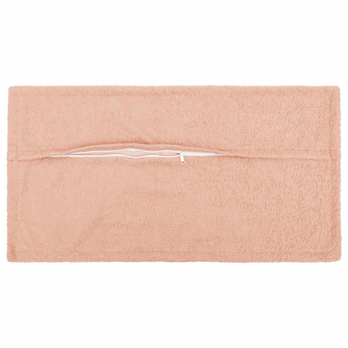 Cushion Cover 12 pcs HOUTEN Pink 40 x 80 cm Bouclé