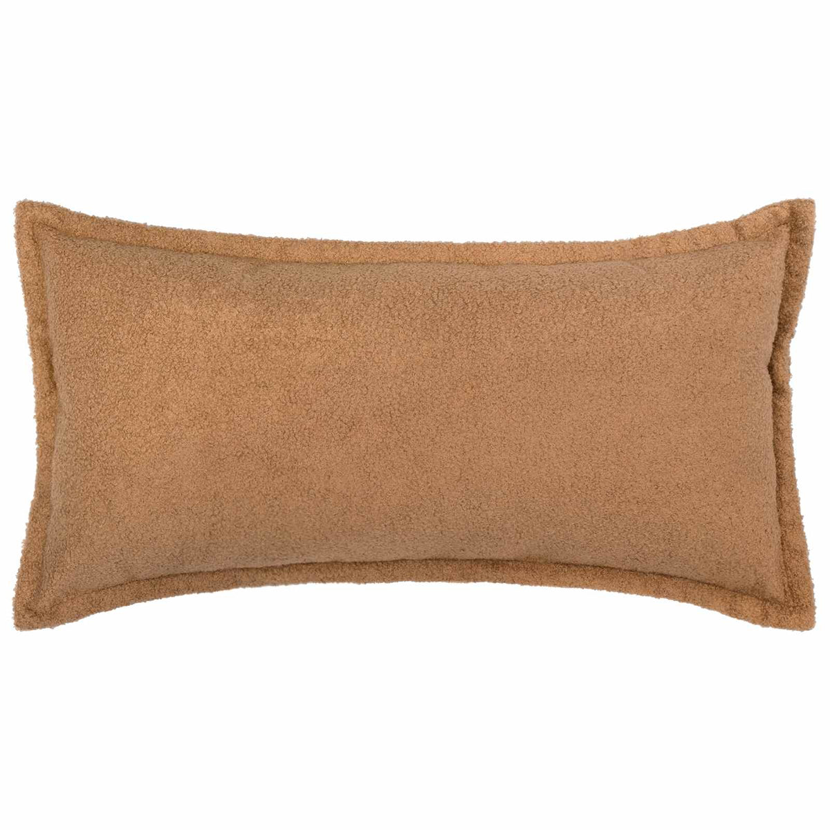 Cushion Cover 6 pcs HOUTEN Beige 40 x 80 cm Bouclé