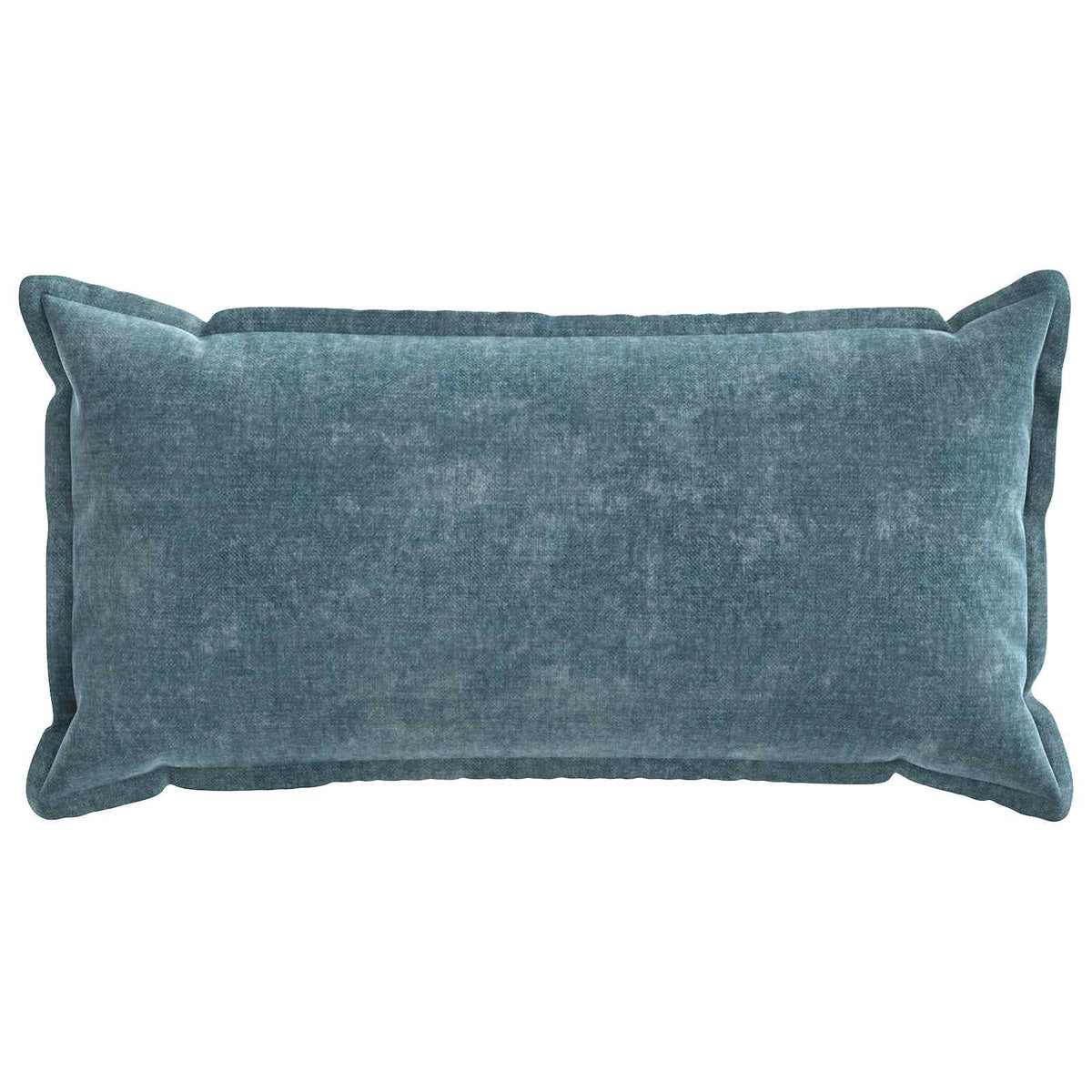 Cushion Cover 6 pcs HOUTEN Blue 40 x 80 cm Chenille Fabric