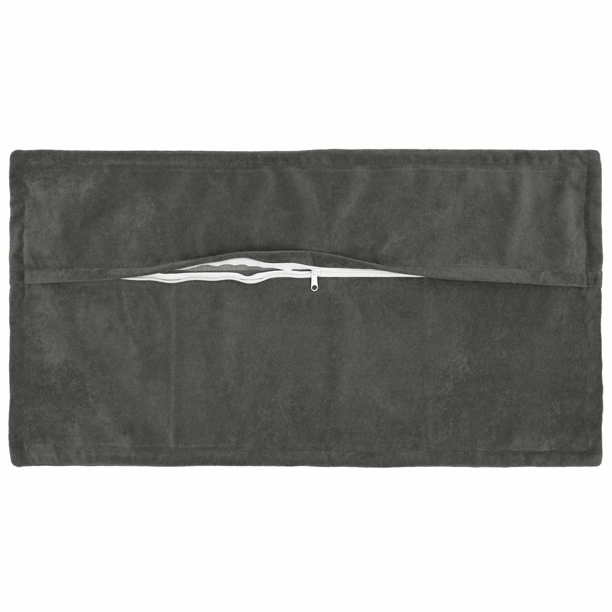 Cushion Cover 12 pcs HOUTEN Anthracite 40 x 80 cm