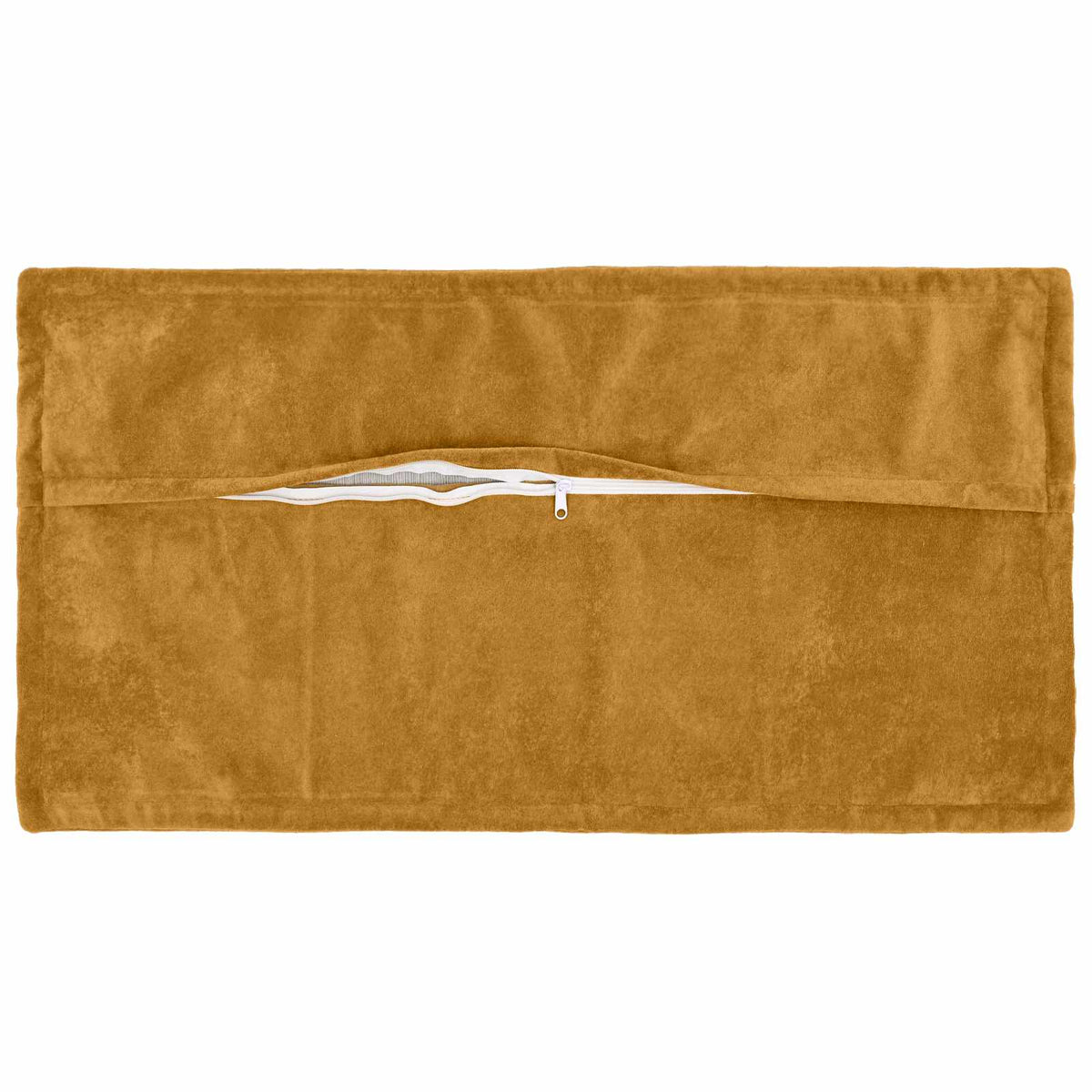 Cushion Cover 6 pcs HOUTEN Yellow 40 x 80 cm Microfiber Fleece