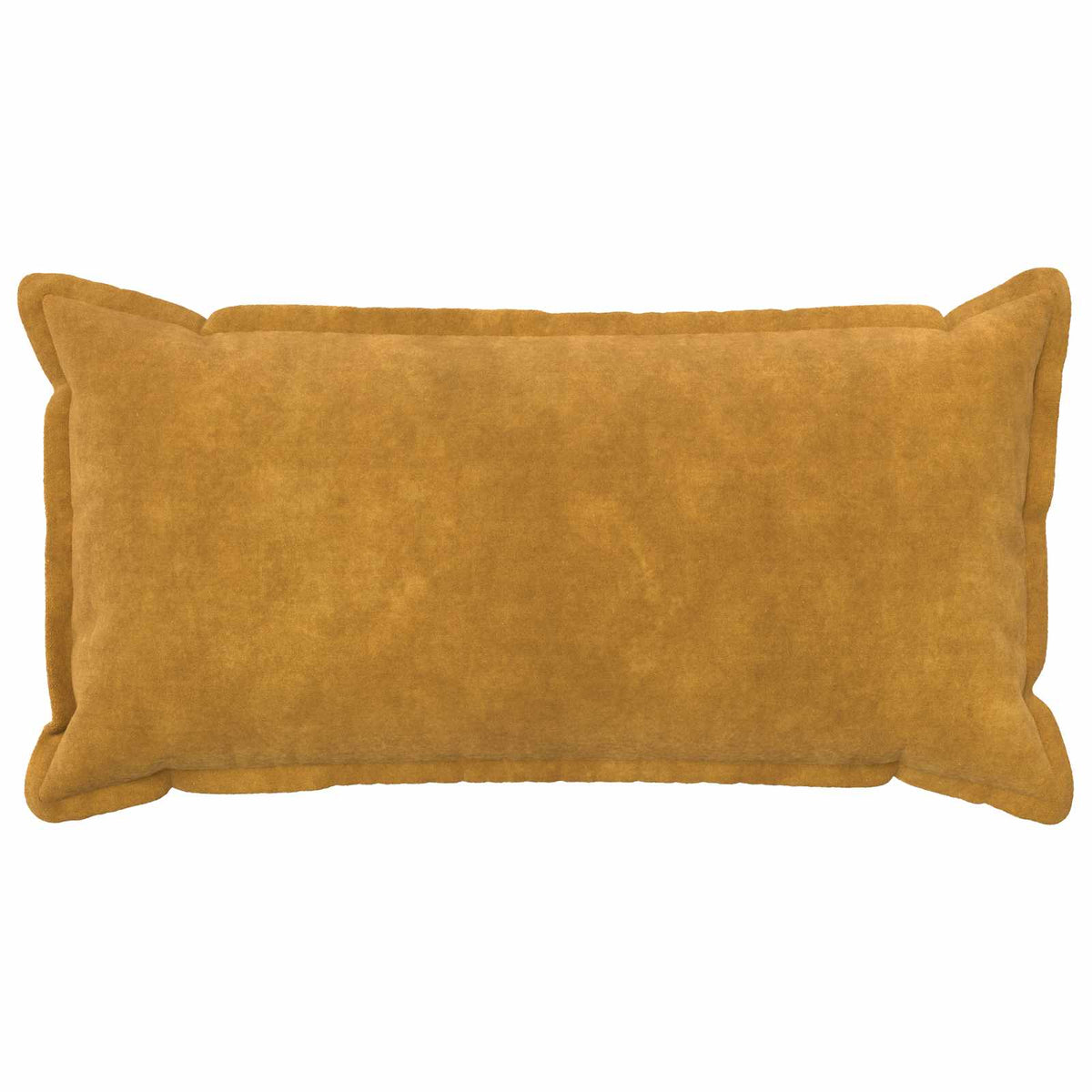 Cushion Cover 6 pcs HOUTEN Yellow 40 x 80 cm Microfiber Fleece