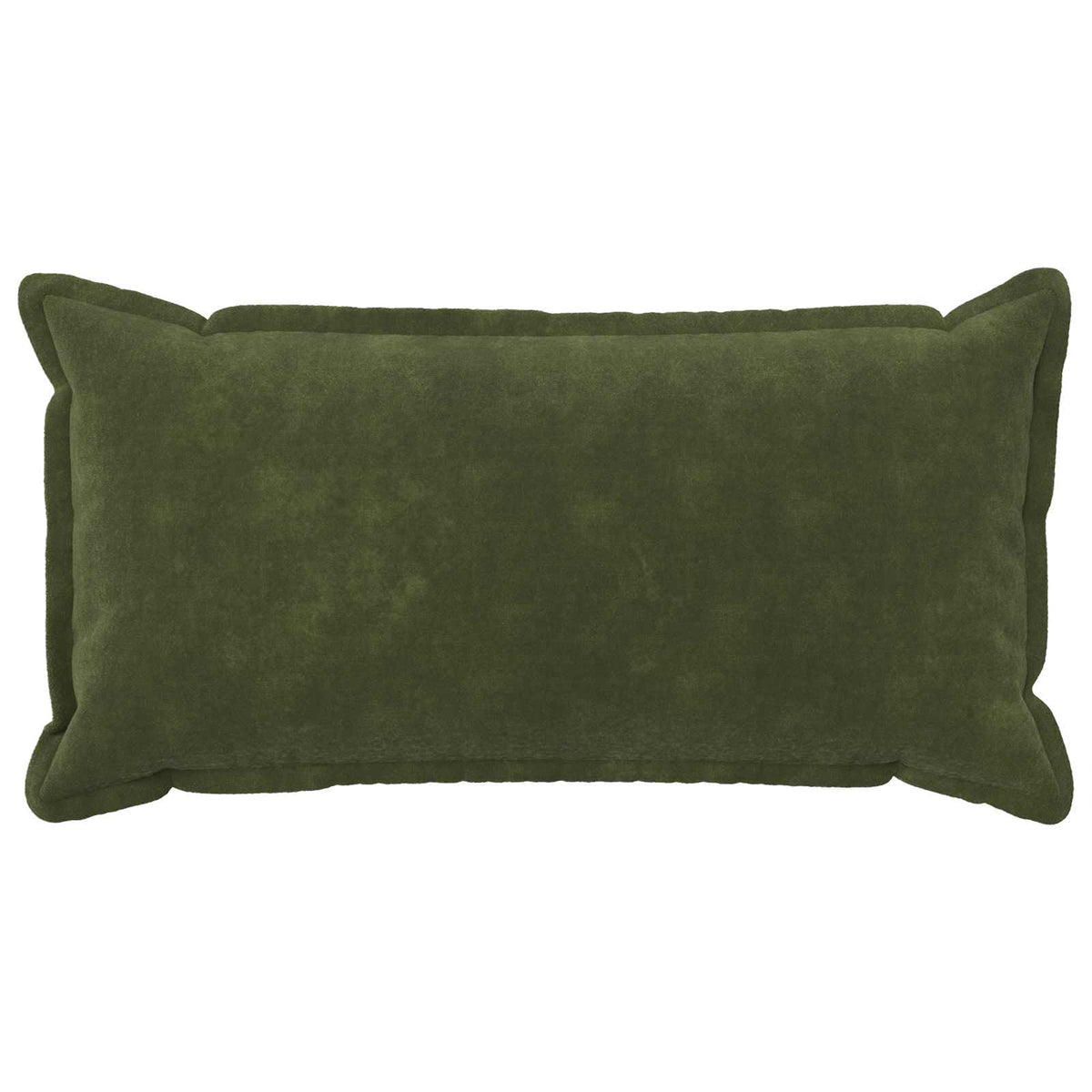 Cushion Cover 6 pcs HOUTEN Green 40 x 80 cm Microfiber Fleece