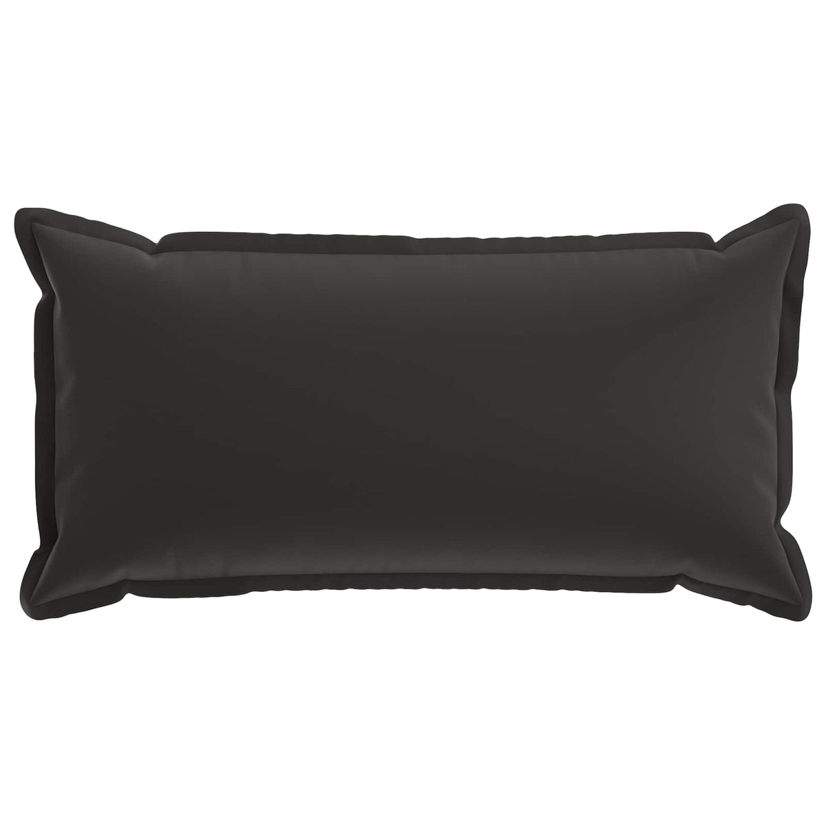 Cushion Cover 6 pcs HOUTEN Black 40 x 80 cm Polyester