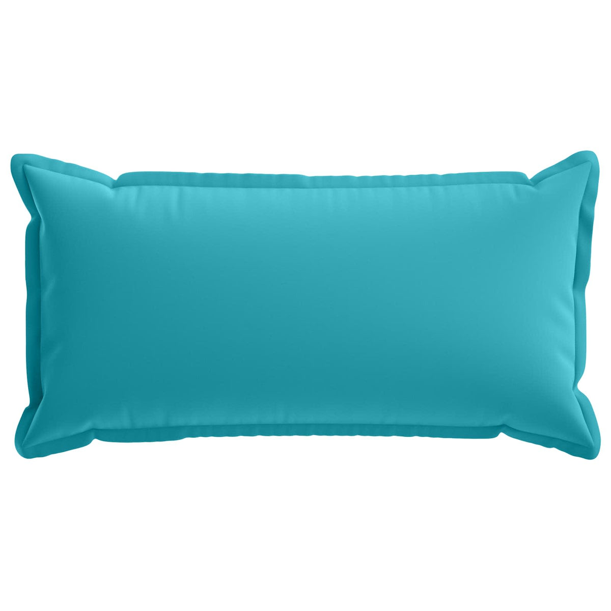 Cushion Cover 6 pcs HOUTEN Turquoise 40 x 80 cm Polyester