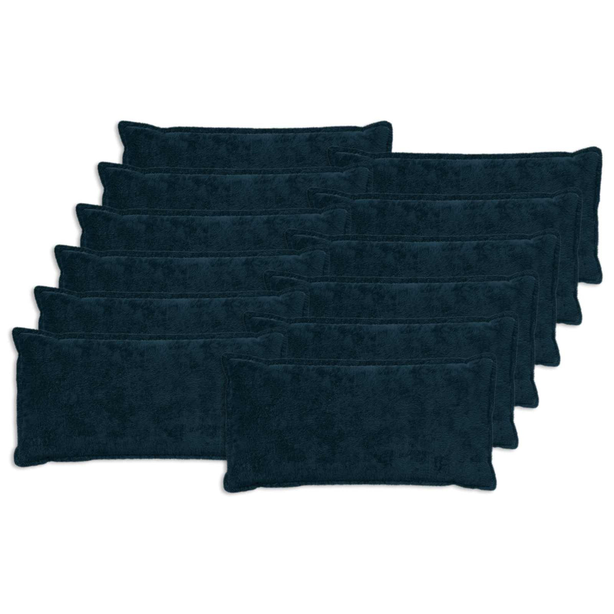 Cushion Cover 12 pcs HOUTEN Navy Blue 40 x 80 cm