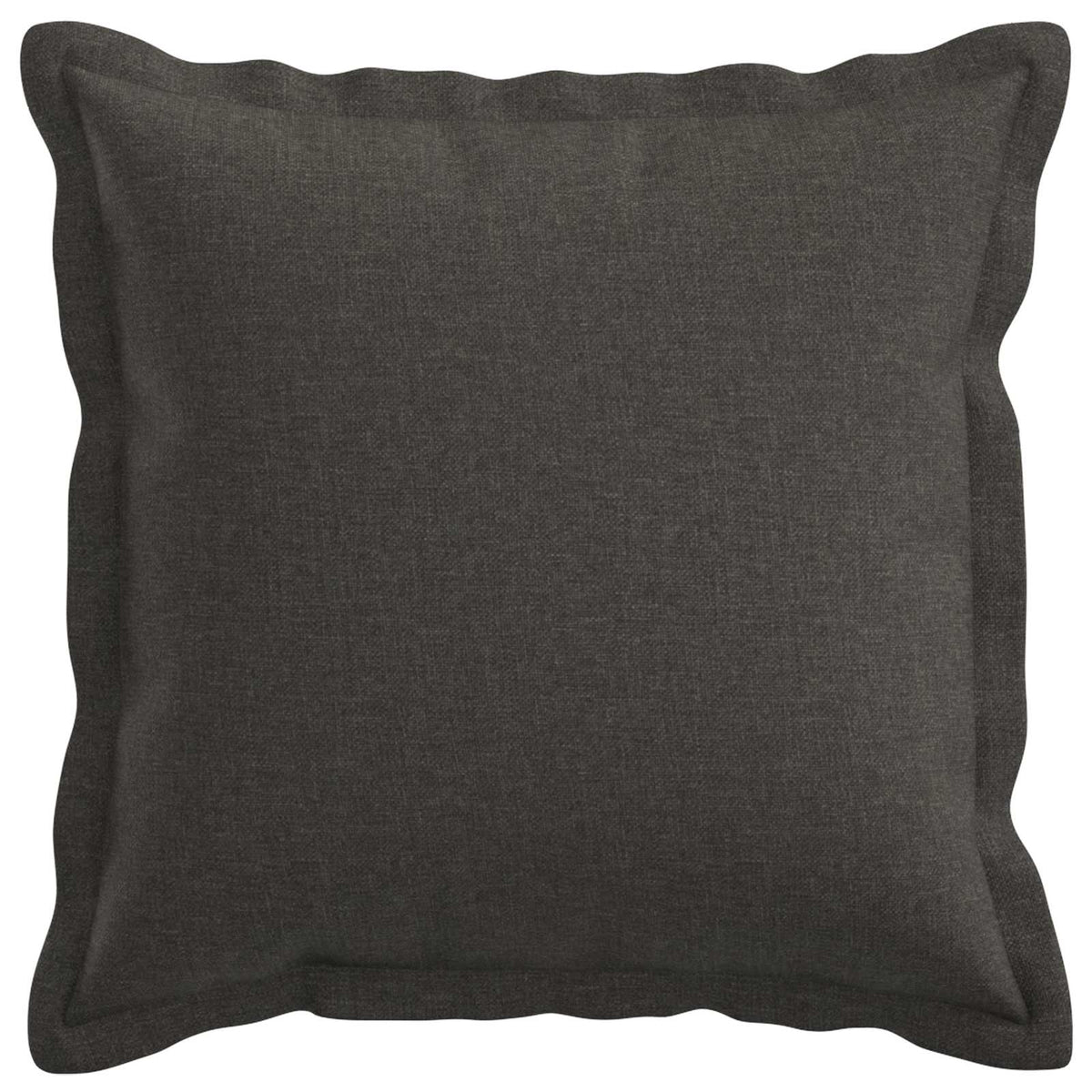 Cushion Cover 12 pcs HOUTEN Dark Grey 45 x 45 cm Faux Linen