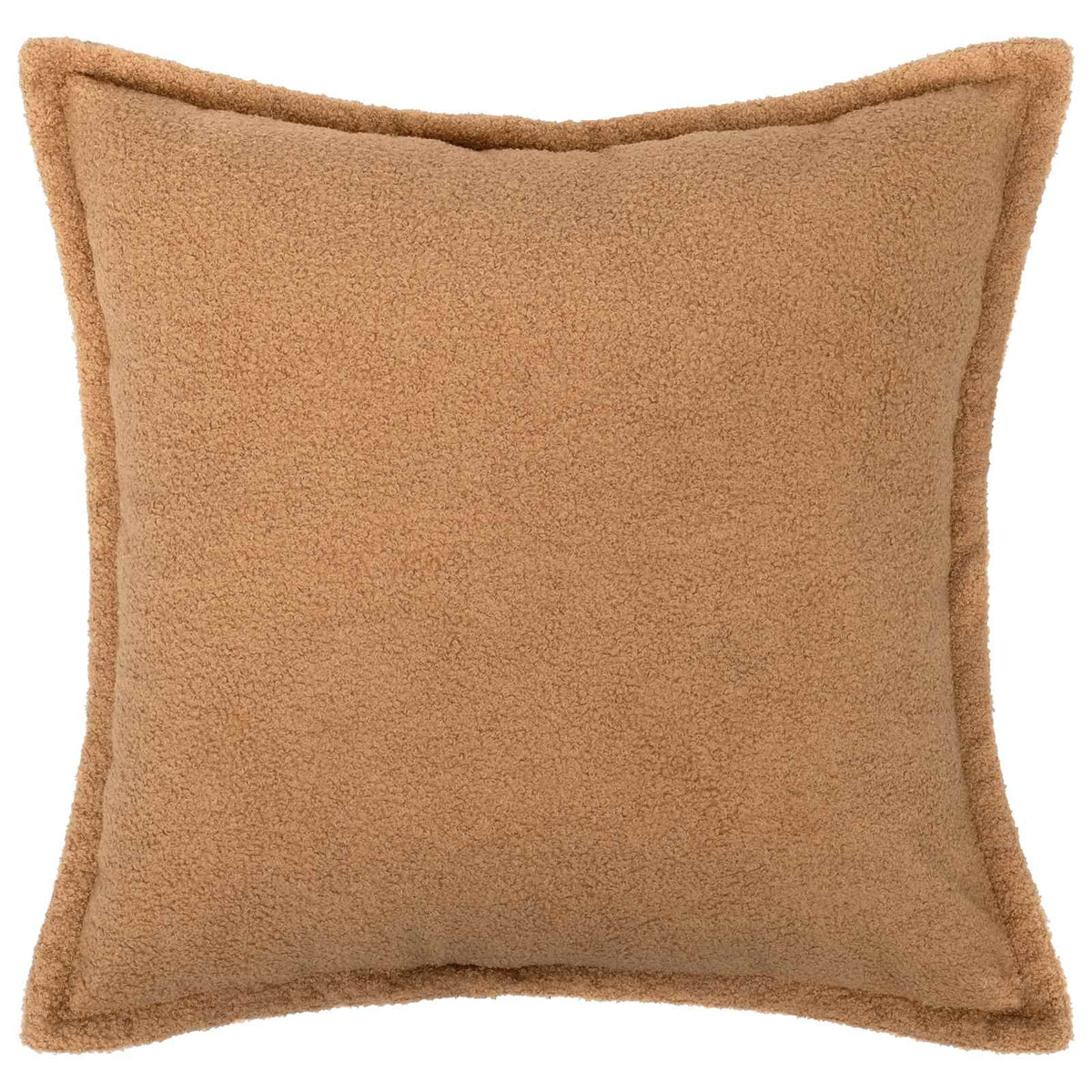 Cushion Cover 2 pcs HOUTEN Beige 45 x 45 cm Bouclé