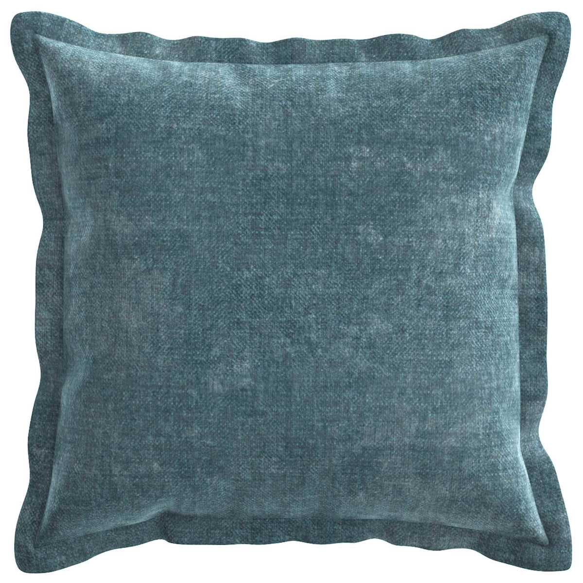 Cushion Cover 2 pcs HOUTEN Blue 45 x 45 cm Chenille Fabric