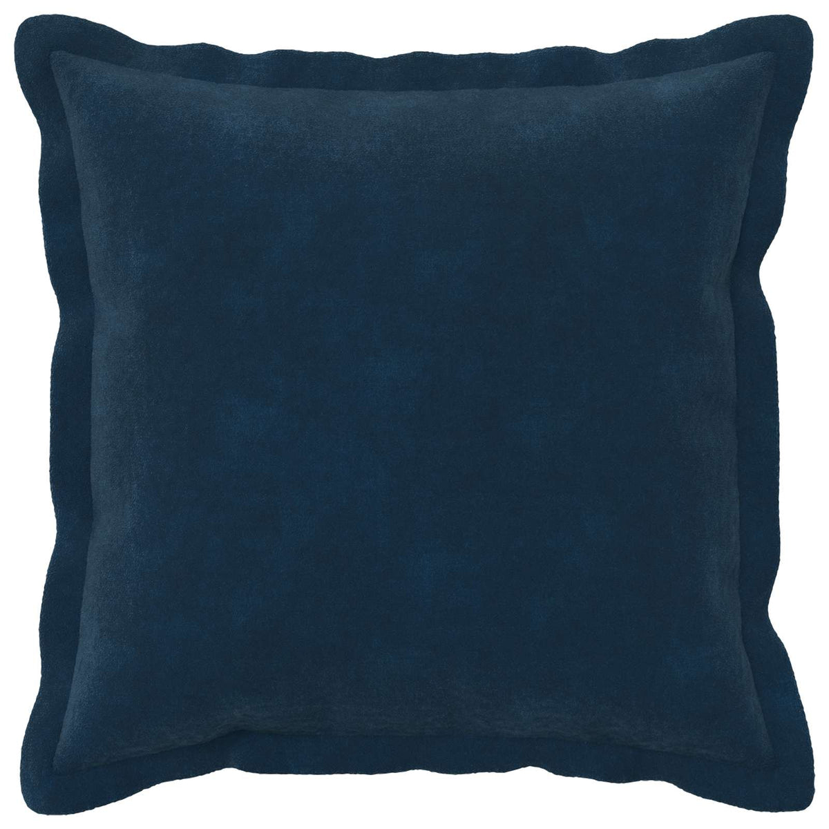 Cushion Cover 2 pcs HOUTEN Blue 45 x 45 cm Microfiber Fleece