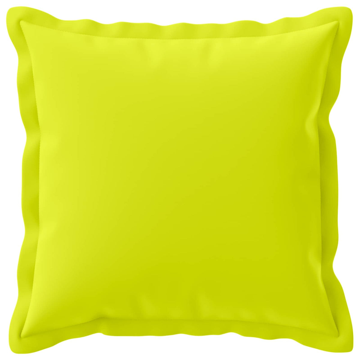 Cushion Cover 6 pcs HOUTEN Bright Green 45 x 45 cm Polyester