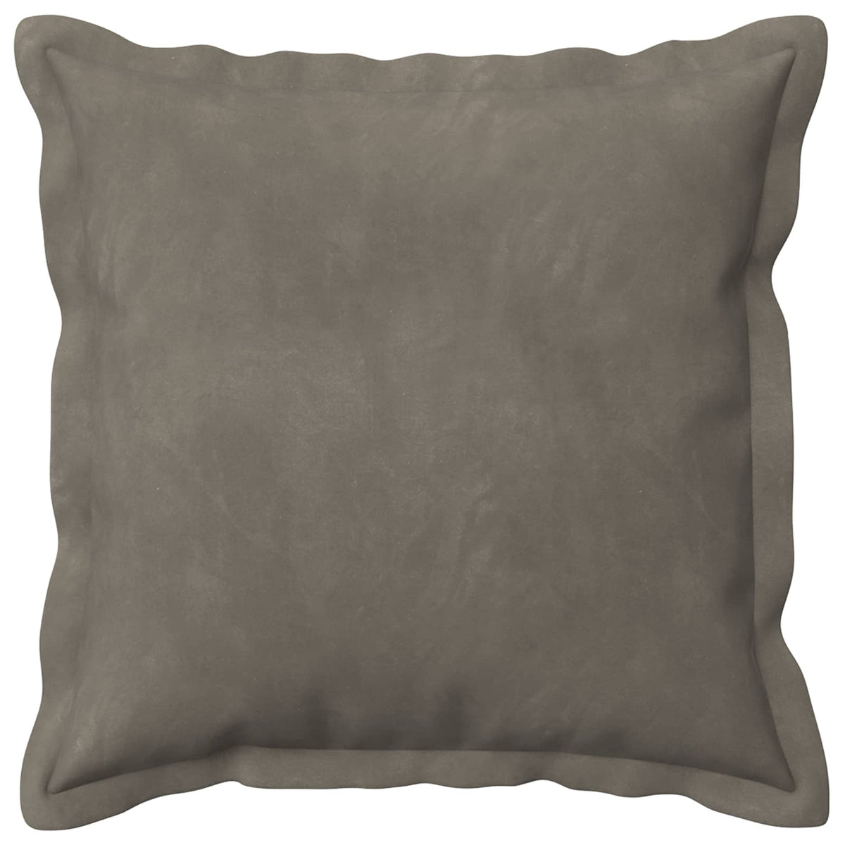 Cushion Cover 12 pcs HOUTEN Light Grey 50 x 50 cm Velvet