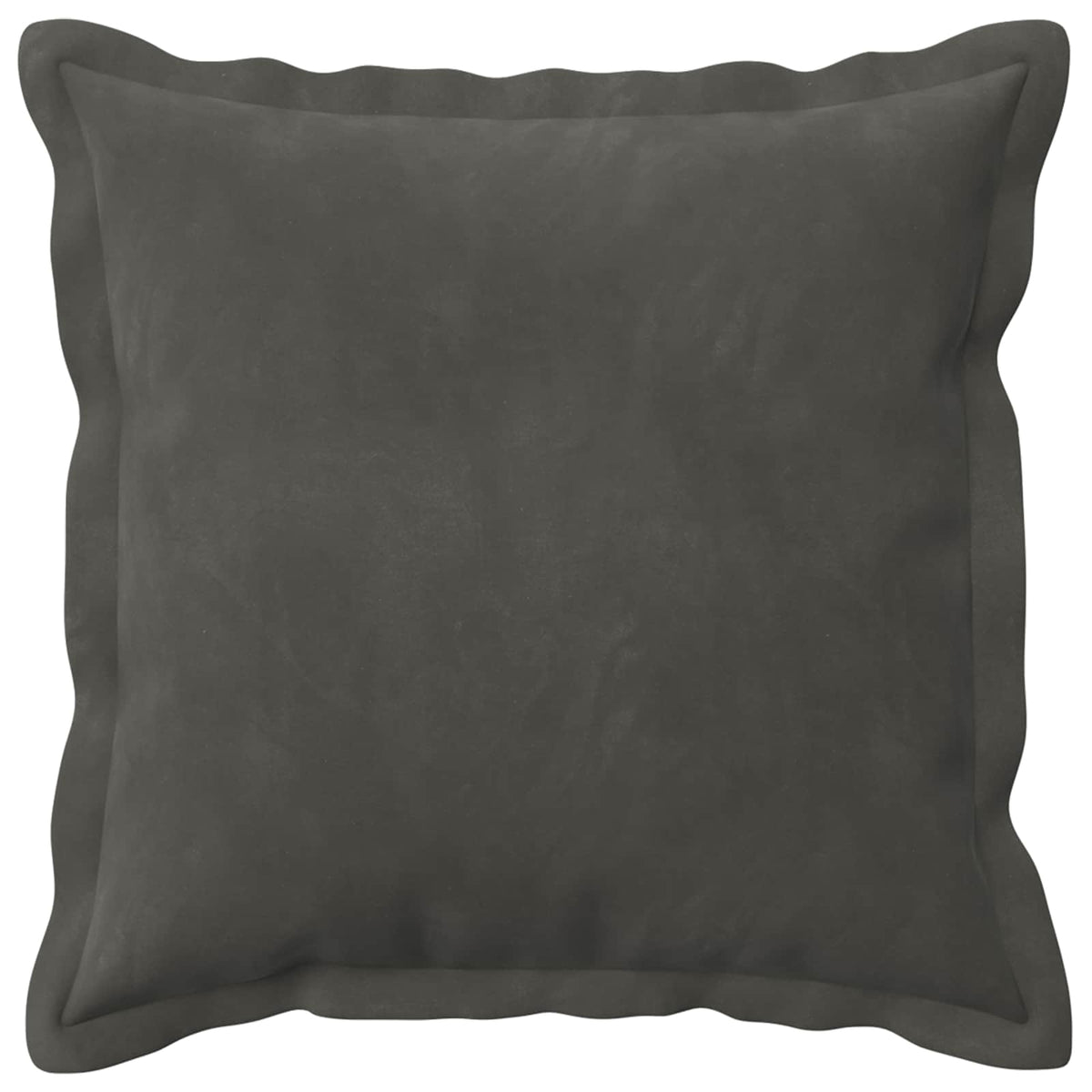 Cushion Cover 12 pcs HOUTEN Dark Grey 50 x 50 cm Velvet