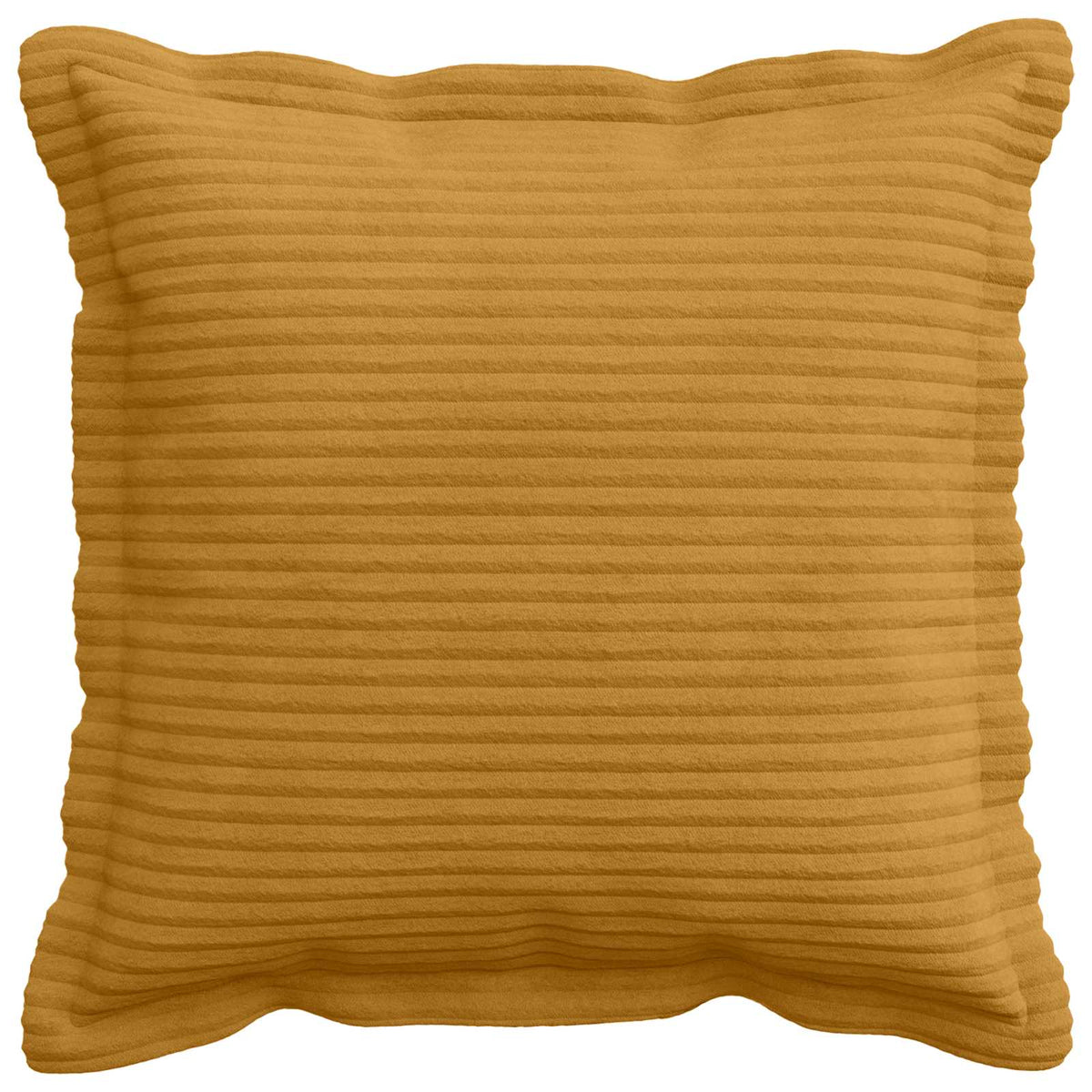 Cushion Cover 6 pcs HOUTEN Yellow 50 x 50 cm Corduroy