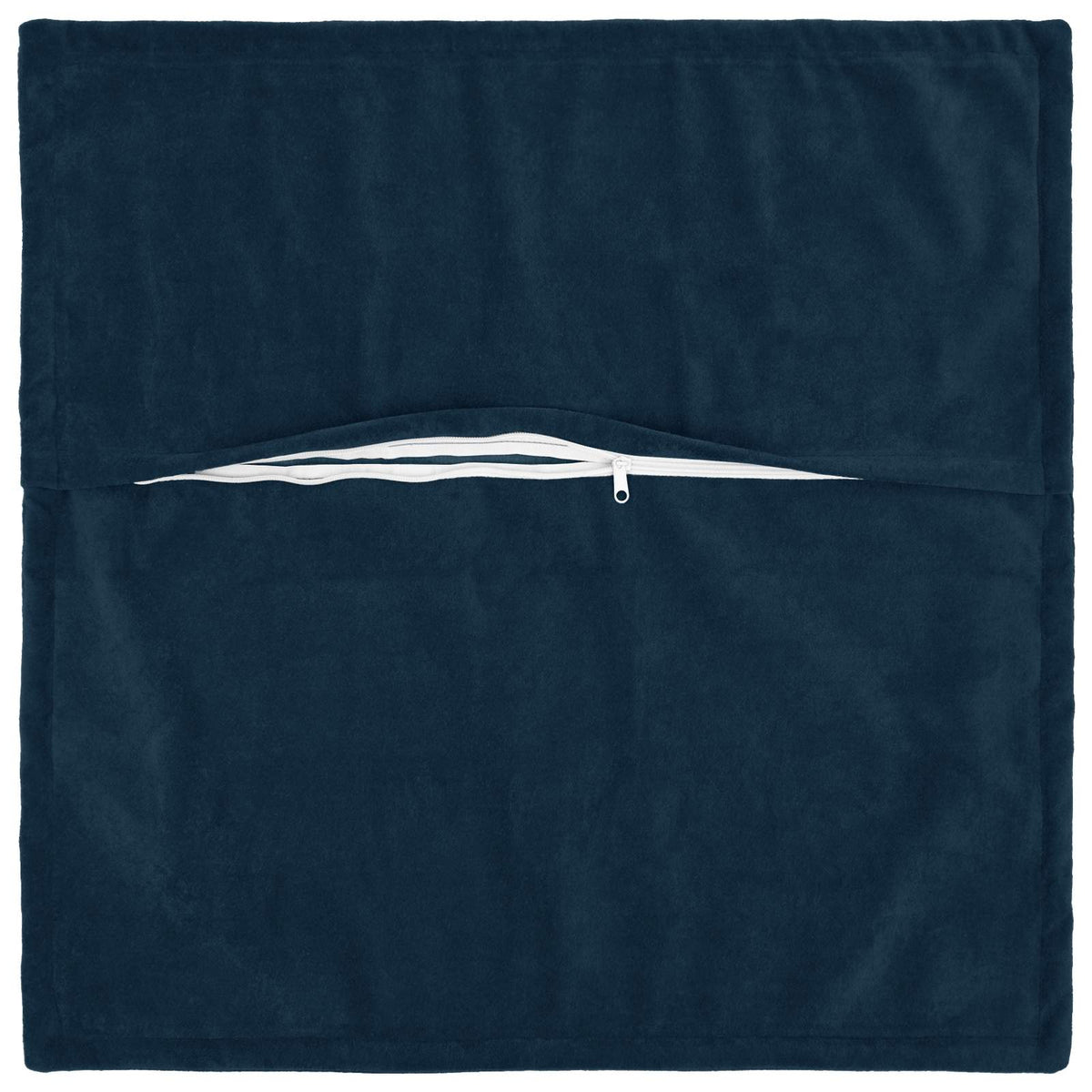 Cushion Cover 12 pcs HOUTEN Blue 50 x 50 cm Microfiber Fleece