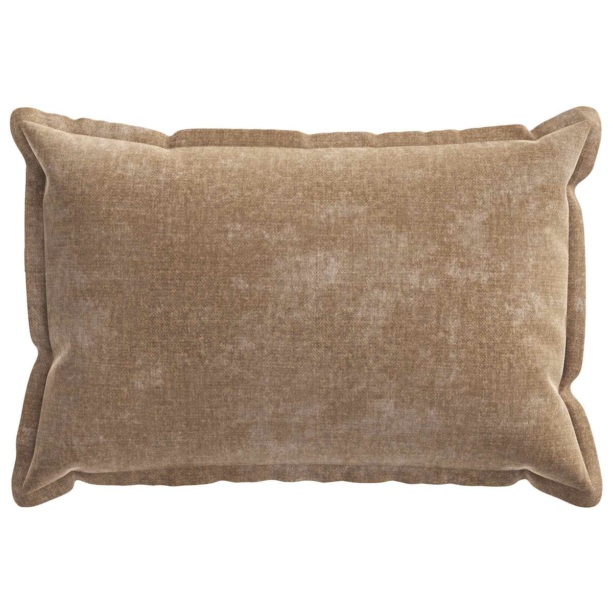 Cushion Cover 2 pcs HOUTEN Brown 50 x 70 cm Chenille Fabric