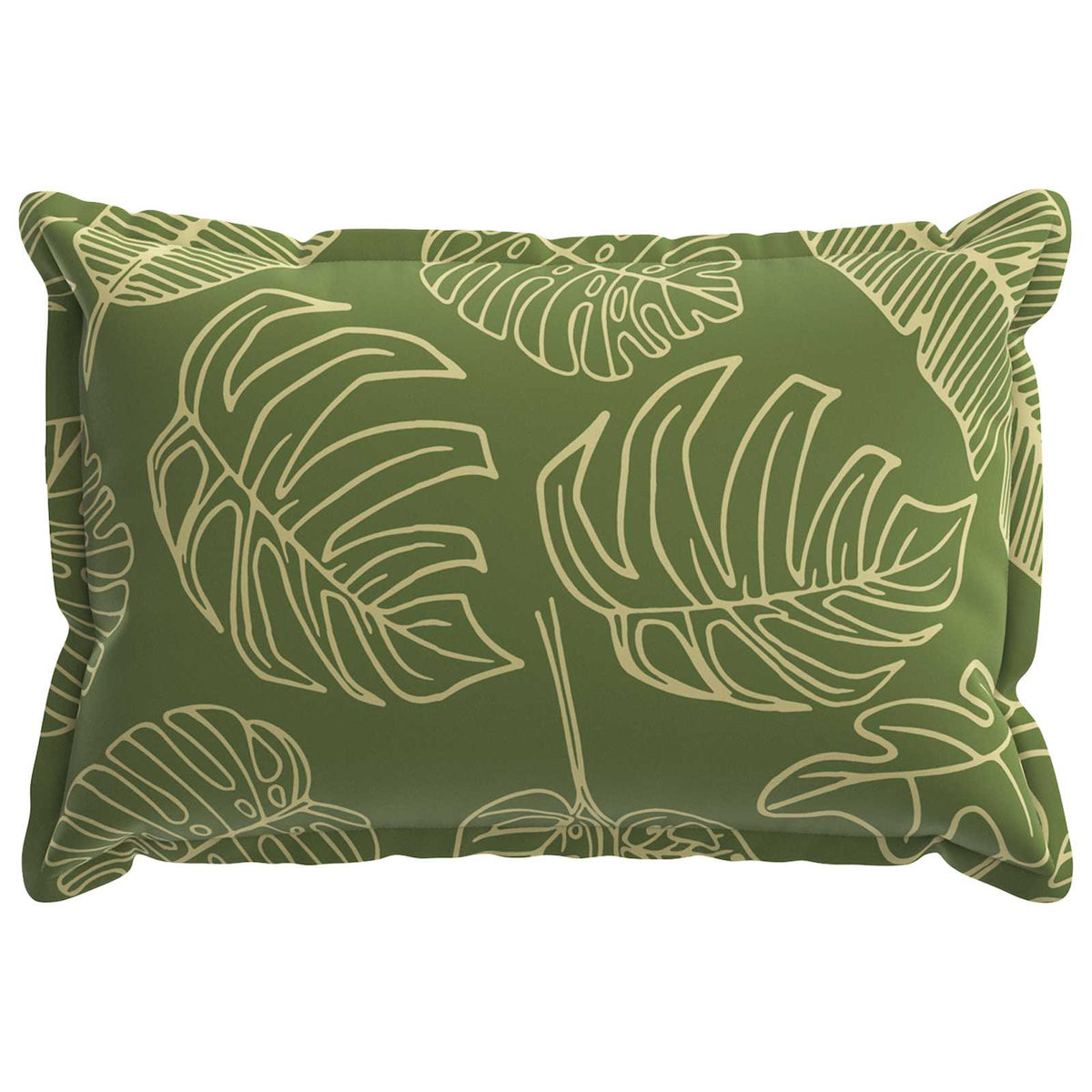 Cushion Cover 6 pcs HOUTEN Leaf Design 50 x 70 cm Polyester