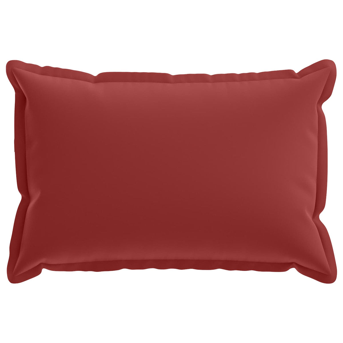 Cushion Cover 6 pcs HOUTEN Wine Red 50 x 70 cm Polyester