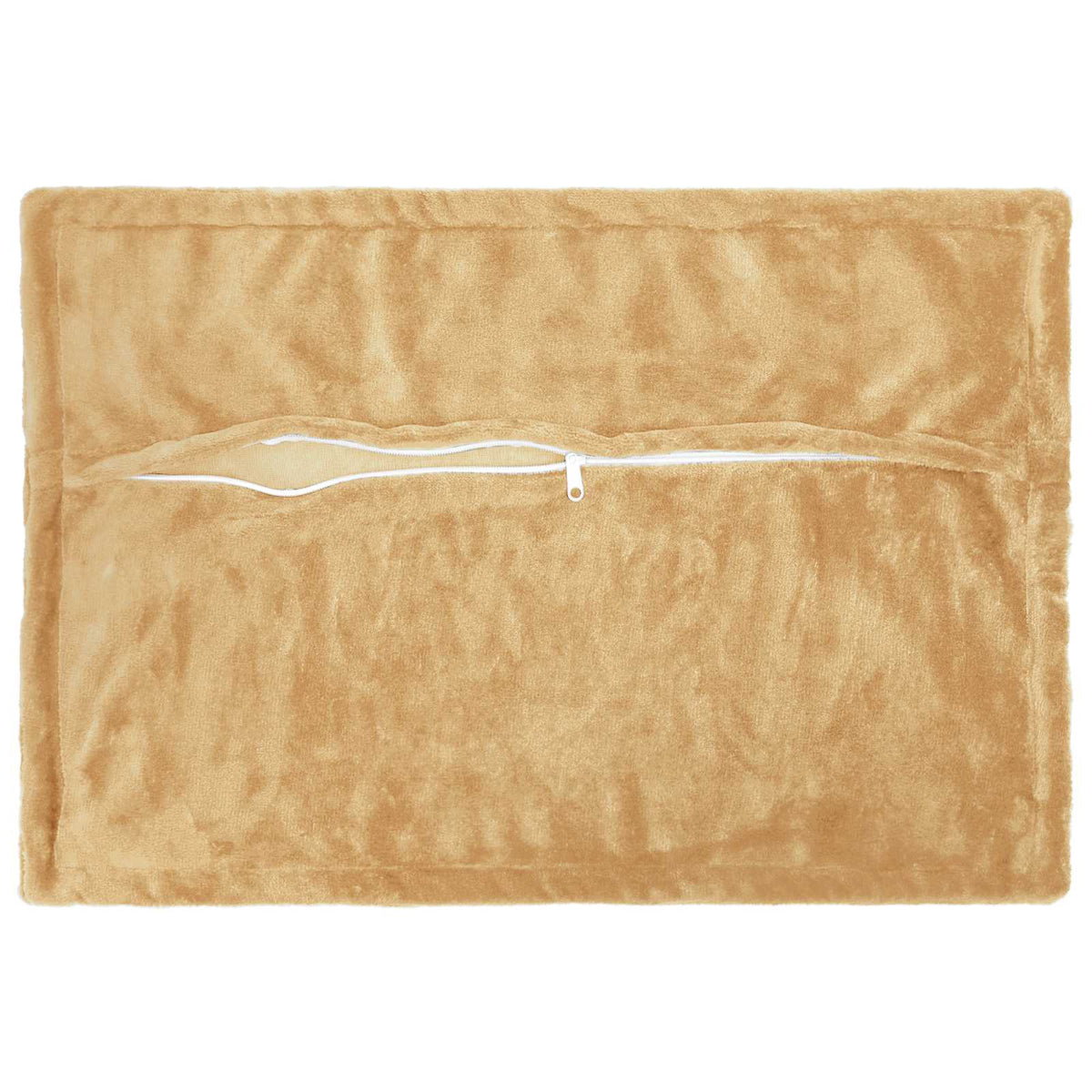 Cushion Cover 2 pcs HOUTEN Taupe 50 x 70 cm Flannel