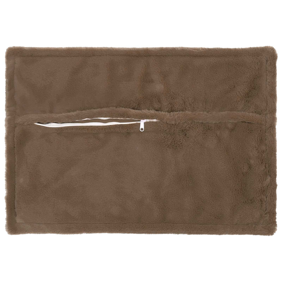 Cushion Cover 2 pcs HOUTEN Light Brown 50 x 70 cm
