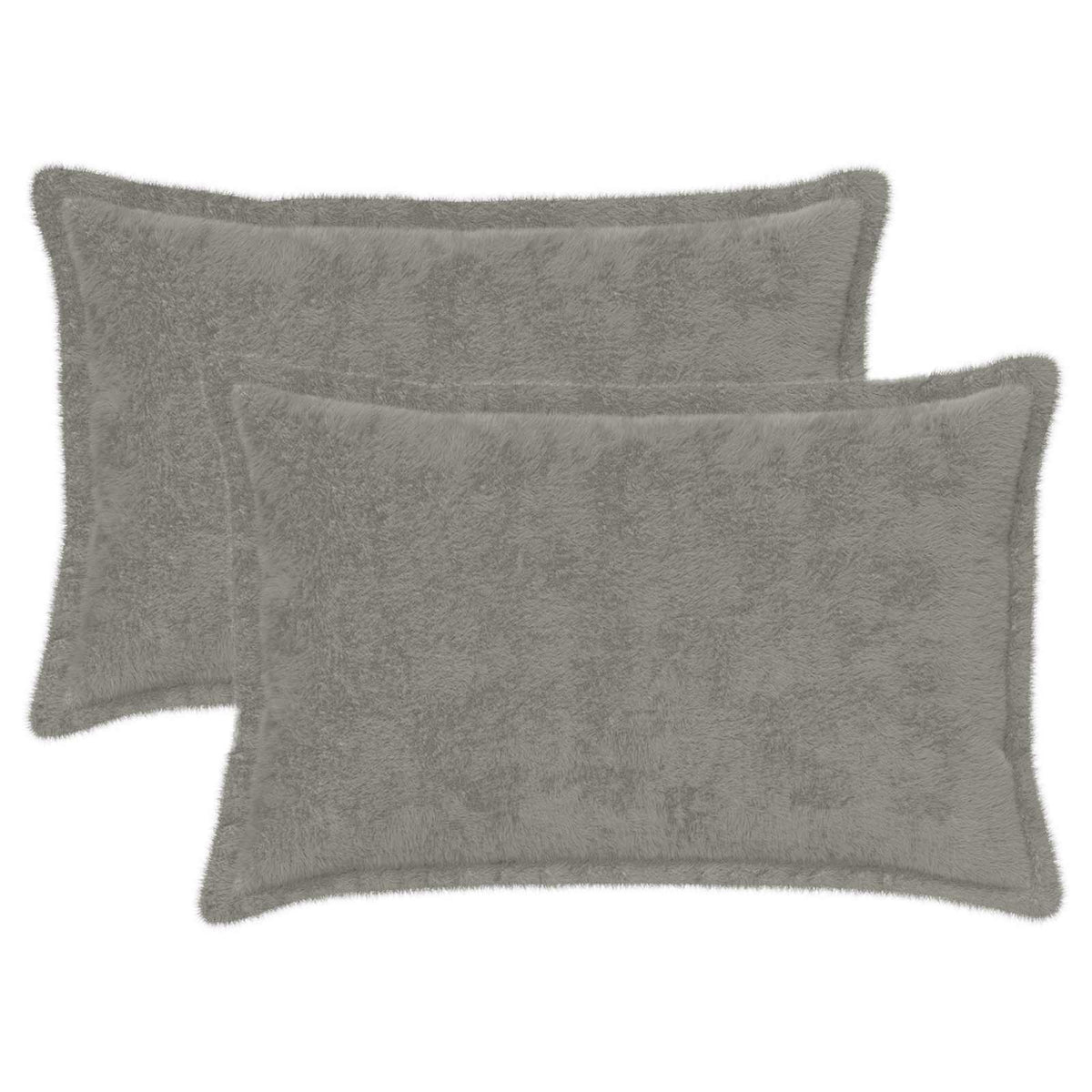 Cushion Cover 2 pcs HOUTEN Light Grey 50 x 70 cm