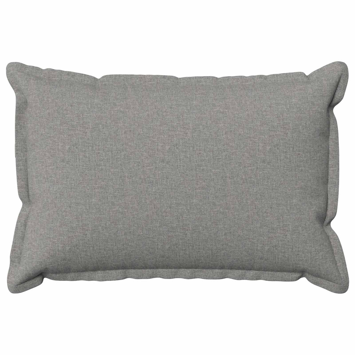 Cushion Cover 6 pcs HOUTEN Cloud Grey 50 x 75 cm Faux Linen