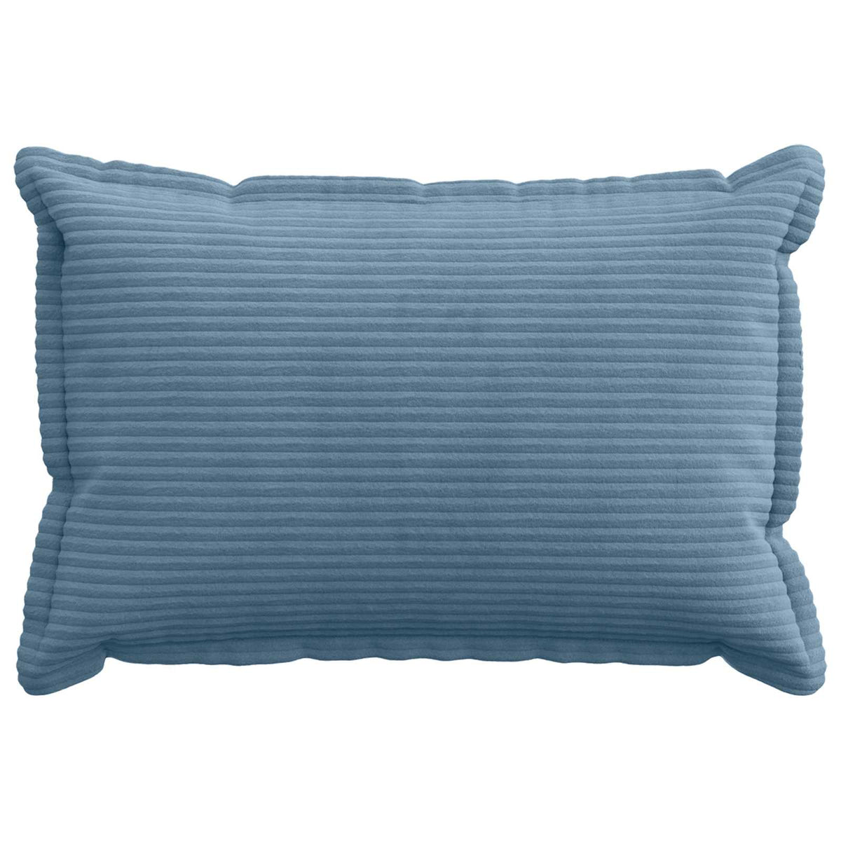Cushion Cover 2 pcs HOUTEN Blue 50 x 75 cm Corduroy