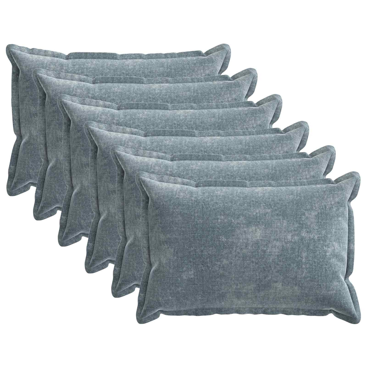 Cushion Cover 6 pcs HOUTEN Light Blue 50 x 75 cm