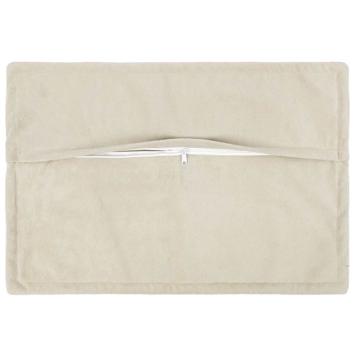 Cushion Cover 6 pcs HOUTEN Cream 50 x 75 cm Microfiber Fleece