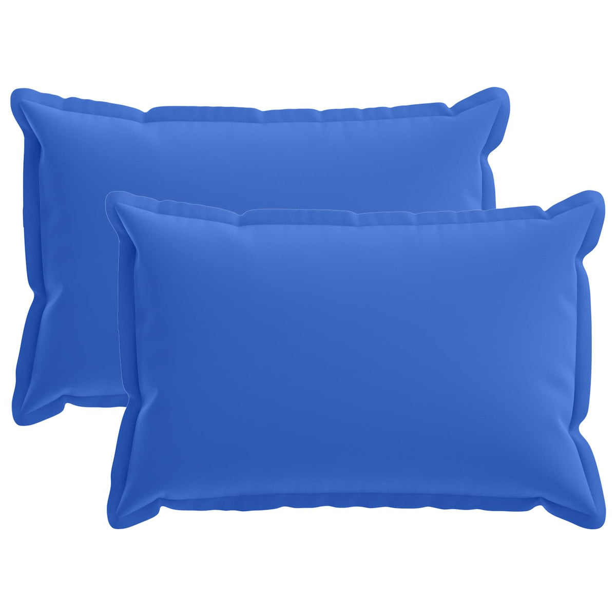 Cushion Cover 2 pcs HOUTEN Royal Blue 50 x 75 cm Polyester