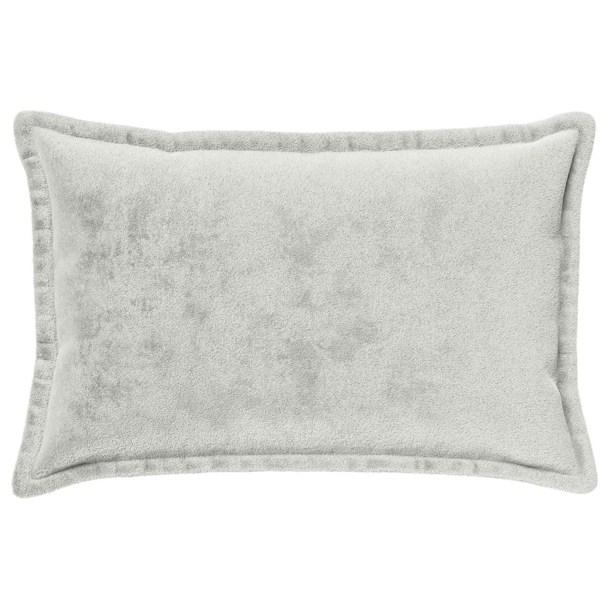 Cushion Cover 2 pcs HOUTEN Light Grey 50 x 75 cm Flannel